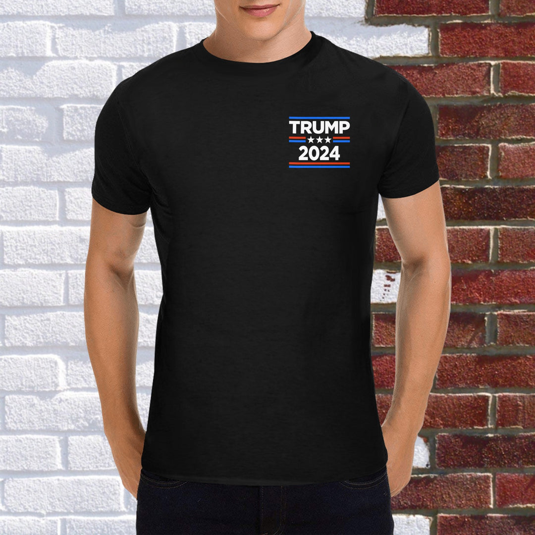 Trump 2024 Heavy Cotton T-Shirt – Show Your Support in Comfort!